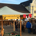 Mittelaltermarkt, Markus der Mäusegaukler, Schloss Scherneck, mittelalterlicher Weihnachtsmarkt, Landsknechtstross, Mäuseroulette.