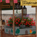 Mittelaltermarkt, Markus der Mäusegaukler, mittelalterlicher Markt, Mäuseroulette, Mäuseschatz, Mäusespiel,, Museumsnacht, Glatt, Sulz am Neckar, Ritterlager.