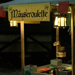 Mittelaltermarkt, Markus der Mäusegaukler, mittelalterlicher Markt, Mäuseroulette, Mäuseschatz, Mäusespiel, Gauklermaus, Wintermarkt, Mariatann, Unterkirnach.