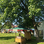 Der Mäusegaukler , das wahrscheinich schönste Mäuseroulette der Welt, eine Maus oder was auch immer zum Marktwochenende auf dem Museumsfest zu Hergensweiler gehört
