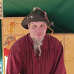 Der Mäusegaukler , das wahrscheinich schönste Mäuseroulette der Welt, eine Maus oder was auch immer zum Marktwochenende auf dem Mittelalterspektakel zu Dillingen an der Donau gehört.