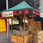 Der Mäusegaukler, das wahrscheinich schönste Mäuseroulette der Welt, eine Maus oder was auch immer zum Marktwochenende im Kloster Bad Schussenried gehört, der Markt fand im rahmen von 500 Jahre Bauernkrieg und der Landesausstellung UFFRUR statt. UFFRUHR