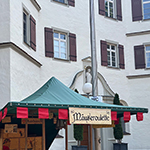 Der Mäusegaukler, das wahrscheinich schönste Mäuseroulette der Welt, eine Maus oder was auch immer zum Marktwochenende im Kloster Bad Schussenried gehört, der Markt fand im rahmen von 500 Jahre Bauernkrieg und der Landesausstellung UFFRUR statt. UFFRUHR
