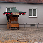 Auf dem historischen Markt zu Oettingen 2026 Bilder vom wahrscheinlich schönsten Mäuseroulette der Mittelalterszene.