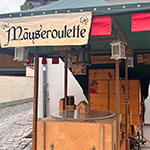 Auf dem historischen Markt zu Oettingen 2026 Bilder vom wahrscheinlich schönsten Mäuseroulette der Mittelalterszene.