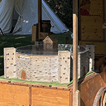 Bilder von wahrscheinlich schönsten Mäuseroulette der Mittelalterszene auf dem Museumsfest mit Lagerleben in Hergensweiler bei Lindau am Bodensee