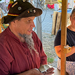 historischer Markt Huisheim, Harburg Das Mäuseroulette und die Hauptdarsteller waren auf dem historischen Markt zu Huisheim in Schwaben, Maushausen, Mäusegaukler, Gauklermaus