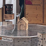 Das Mäuseroulette und die Hauptdarsteller waren auf dem MittelalterSpektakel zu Fürstenfeld im Kloster Fürstenfeldbruck, Maushausen, Mäusegaukler, Gauklermaus