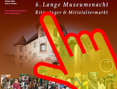 Mittelaltermarkt, Schloss Glatt, Museum, Musemsnacht, Mäuseroulette, Markus der Mäusegaukler