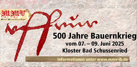 Plakat für den Mittelaltermarkt zu Bad Schussenried