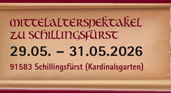 Plakat Schillingsfürst